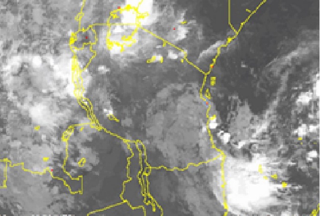 TROPICAL CYCLONE “EX JOBO” ALONG THE COAST OF TANZANIA.
